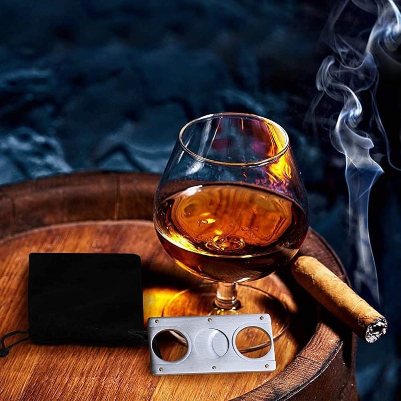 KANABEE قاطع السيجار KANABEE VCutGuillotine قاطع السيجار LWTER من الفولاذ المقاوم للصدأ بشفرة حادة - Image 2