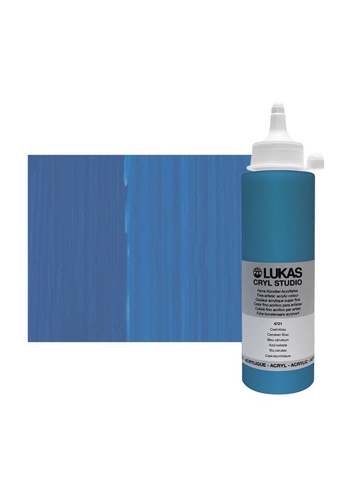 Lukas Acrylic paint Lukas Cryl Studio 250ml Cerulean Blue - Image 1
