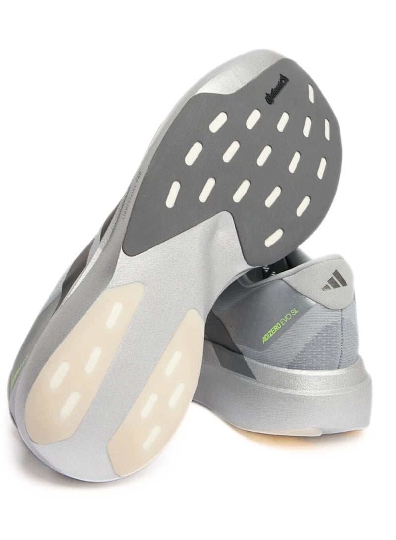 Adidas Adidas Adizero EVO SL “Silver Metallic” Performance & Lifestyle Shoes - Image 4