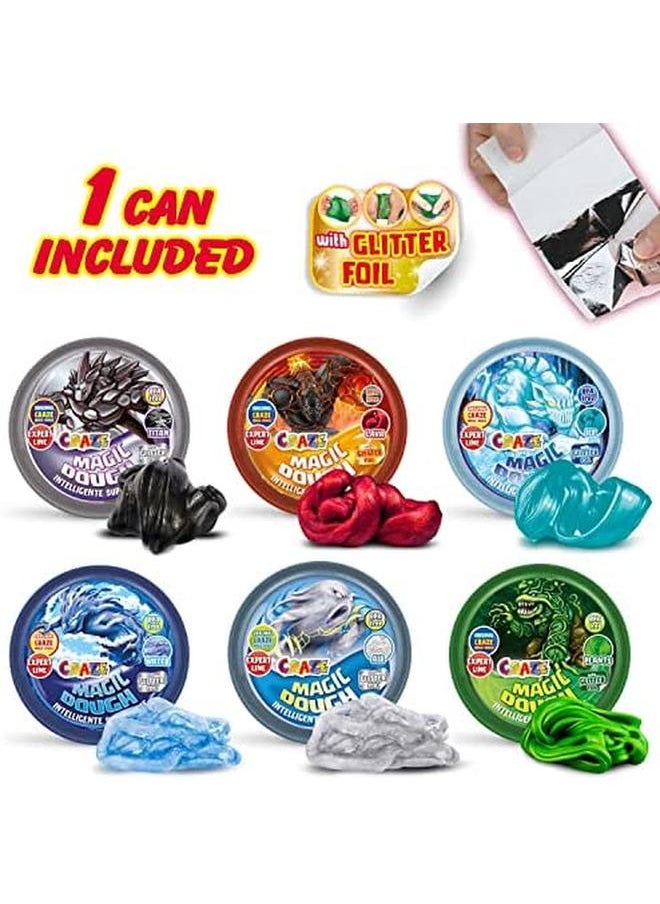 Expert Elements 34903 Intelligent Clay Special Effects Children Clay 70 G Tin 6 Variants Pre Selection Not Possible