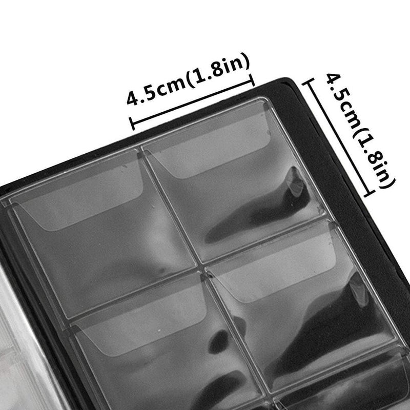 OSOPOLA Coin Storage Album - 60 Pockets Coin Collecting Holder for Collectors Black CS3906 - Image 3