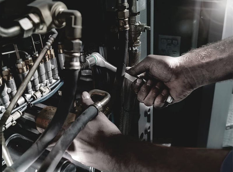 Wera 8004 B Metal Ratchet 3/8 Full Metal Ratchet Switch Lever - Image 1