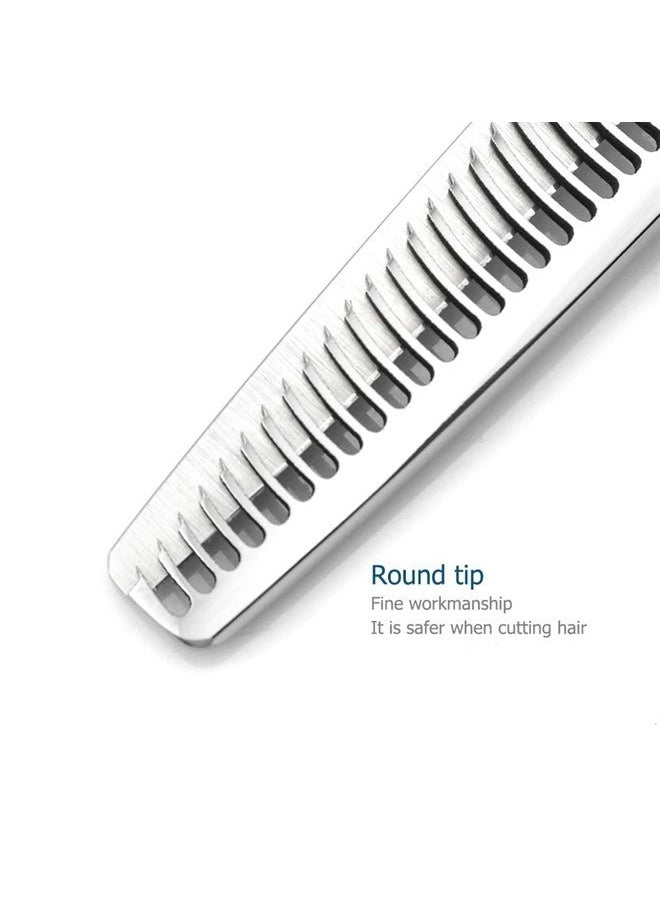 KINSARO - Barber Scissors Hair Thinning Scissors 5.75 Inch Hair Shears Professional Hair Scissors Sharp Hair Thinning Shears Convex Razor Edge 440c Barber Shears KINSARO - Image 1