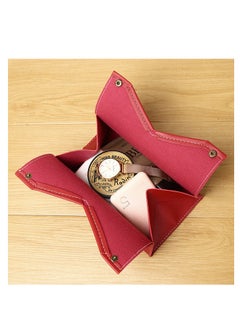 Ssovi Leather Tissue Box Creative Simple Fashion Printing Storage Box Home Living Room Bedroom Car Hotel Decoration Paper Box 12cm*13cm*19cm  - Image 2