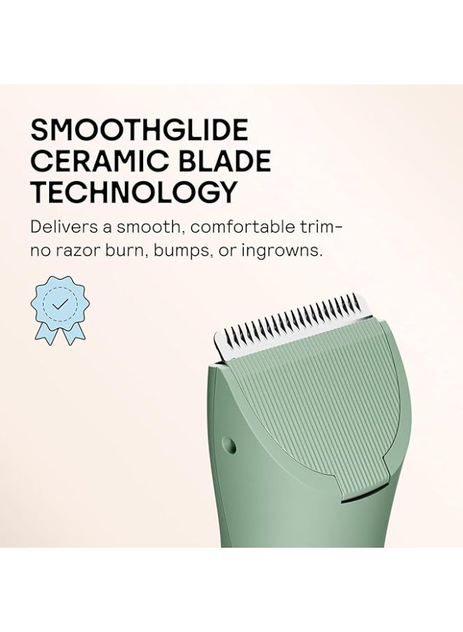 Meridian The Trimmer for Men | Waterproof Electric Body & Groin Trimmer with Ceramic Blade | USB Rechargeable Cordless Groomer | 90-Min Battery Life - Image 5