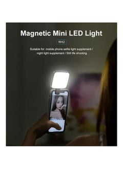 Generic Magnetic Selfie Light, Adjustable Rechargeable LED Fill Light for iPhone 12 13 14 Series, Compatible with Live Stream, Makeup, TIK Tok, Video  - Image 5