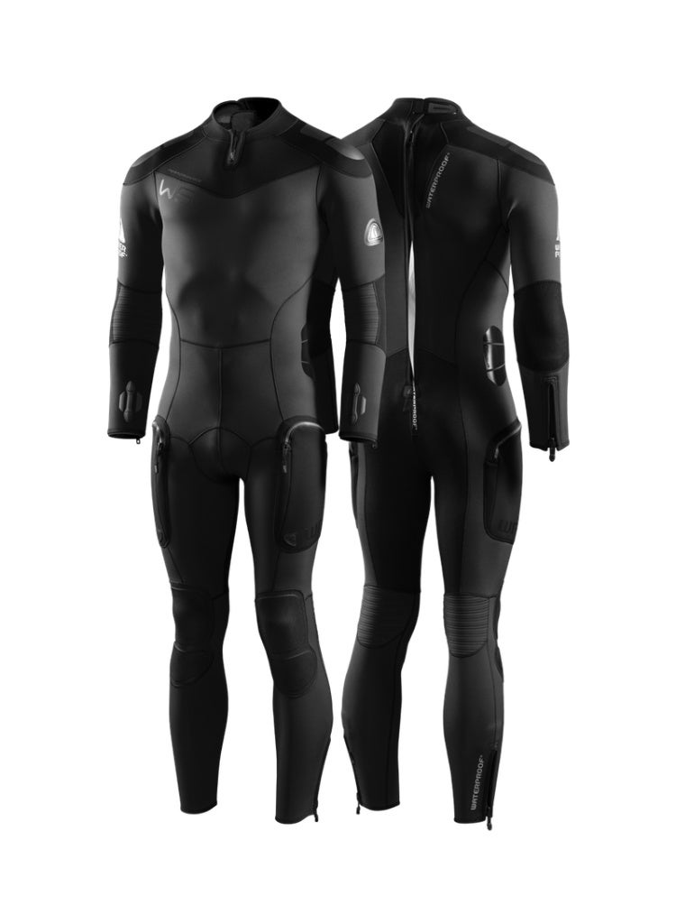 واتربروف بدلة غوص مقاومة للماء W5 3.5 مم مع جيب للرجال - Image 1