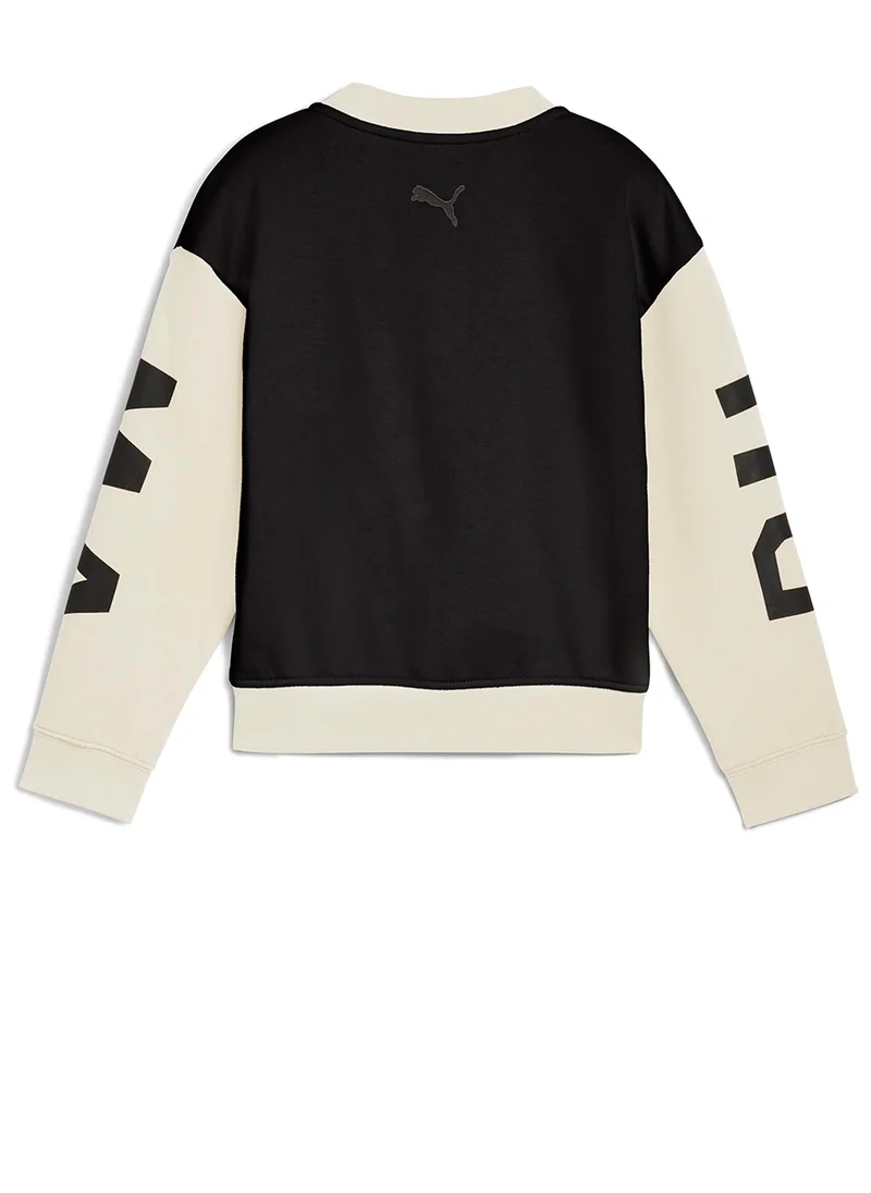 PUMA Kids Moody Cat Printed Bomber Jacket