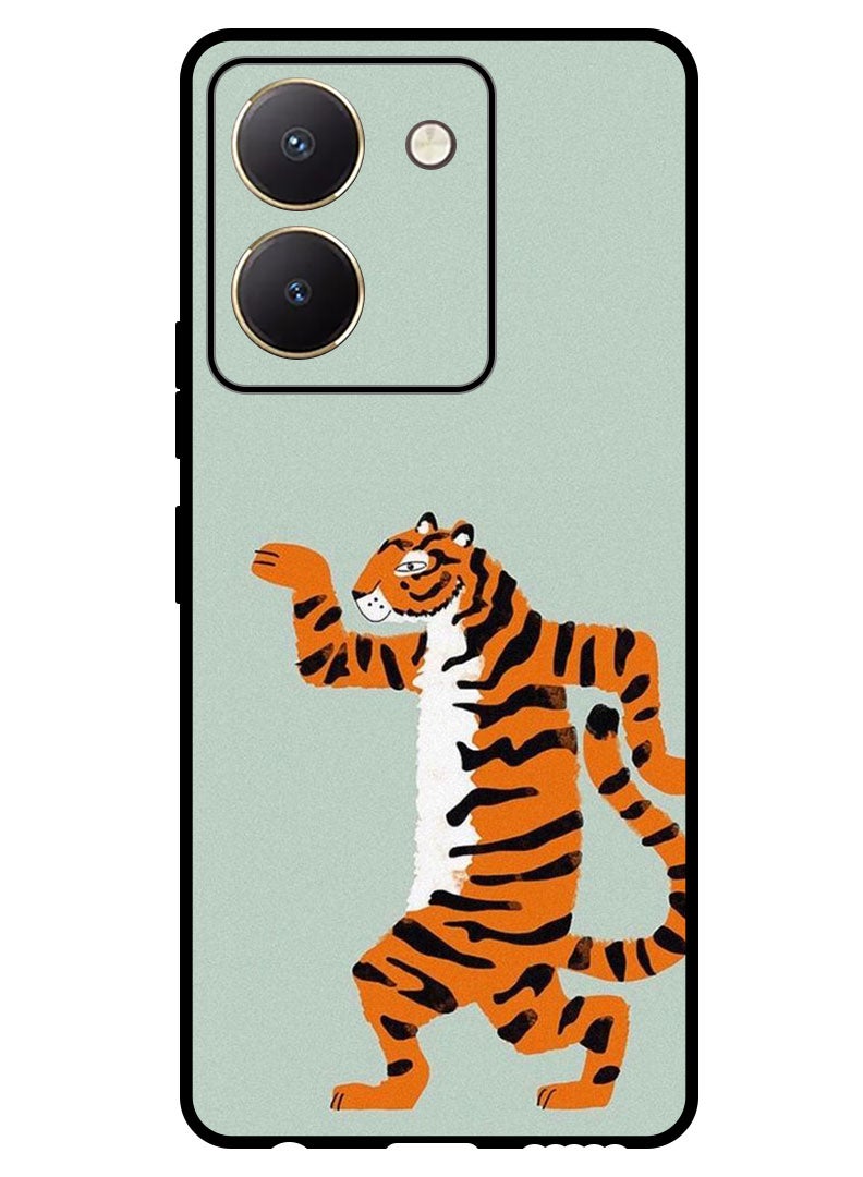 Theodor Protective Case Anti Scratch Shock Proof Bumper Cover For Vivo Y77t Dancing tiget - Image 1