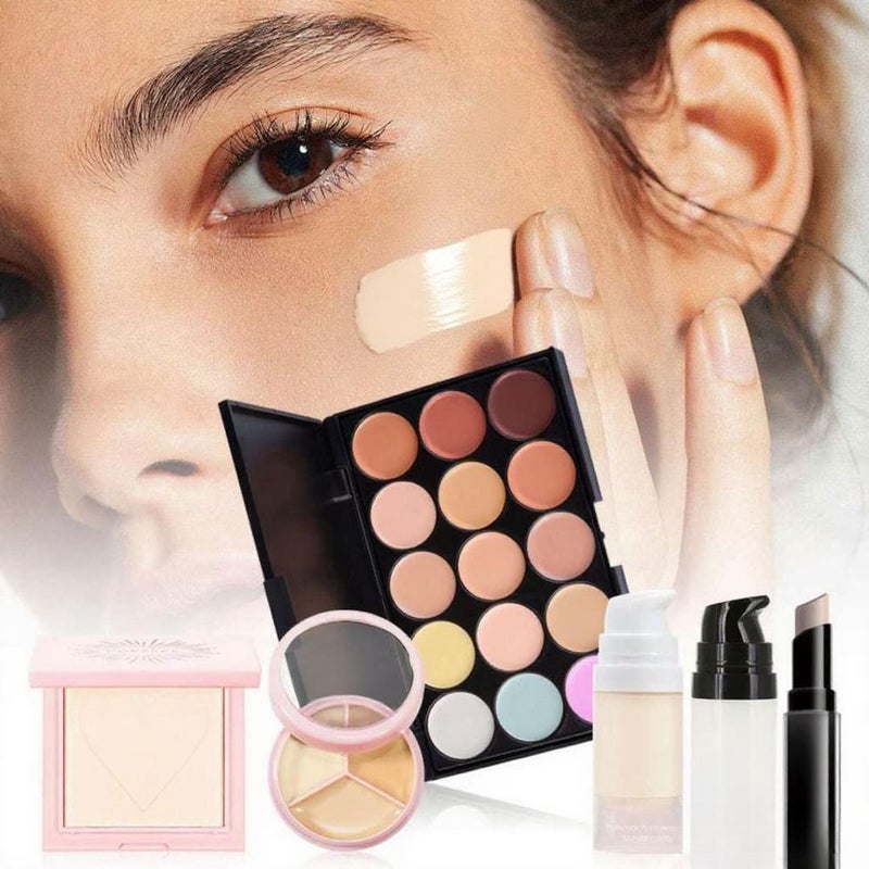 نوعية أدوات المكياج للنساء - مجموعة متكاملة كل شيء في واحد ومجموعة متعددة الاستخدامات - Image 5