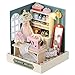 Kisoy Dollhouse Miniature with Furniture Kit DIY 3D Wooden DIY House Kit with Dust CoverHandmade Tiny House Toys for Teens Adults Gift Beatific Atelier - Image 2