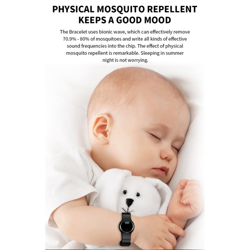 Q9Ultrasonic-Wave Mosquito Repellent Watch Adults Children Outdoor Portable Electronic Anti-Mosquito Bracelet - Image 5