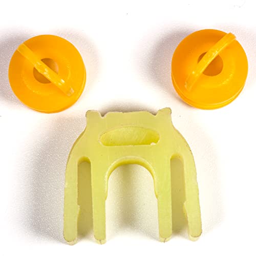 BEONEO Transmission Shifter linkage Cable Bushing Repair Kit 14104 15276979 52855956AG Clip For Chevy Silverado 1500 2500 3500 4.3L 5.3L 6.0L 6.2L 6.6L Buick Cadillac GMC JEEP RAM Dodge 2004-2020(1Set/3PCS) - Image 4