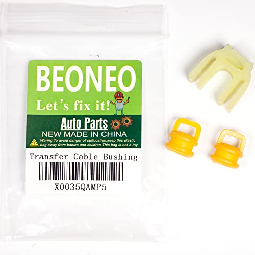 BEONEO Transmission Shifter linkage Cable Bushing Repair Kit 14104 15276979 52855956AG Clip For Chevy Silverado 1500 2500 3500 4.3L 5.3L 6.0L 6.2L 6.6L Buick Cadillac GMC JEEP RAM Dodge 2004-2020(1Set/3PCS) - Image 5