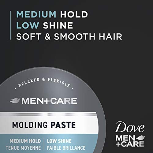 Dove Men + Care Sculpting Paste - Textured Look/Medium Hold/Matte Finish - Net Wt. 1.75 OZ (49 g) Each - Pack of 2 - Image 1