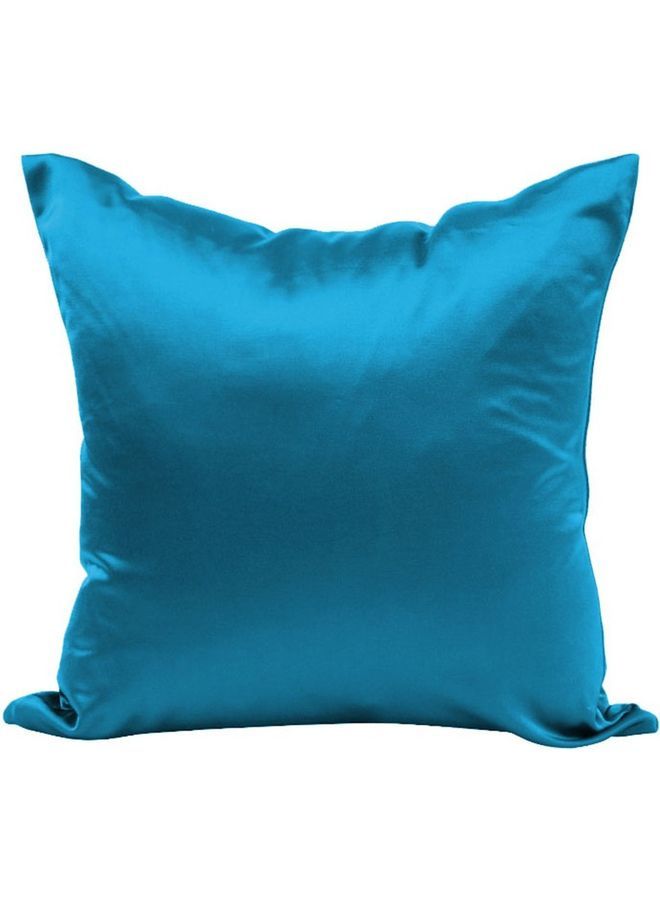 NIBEMINENT Solid Cushion Cover Blue 60x60cm - Image 1