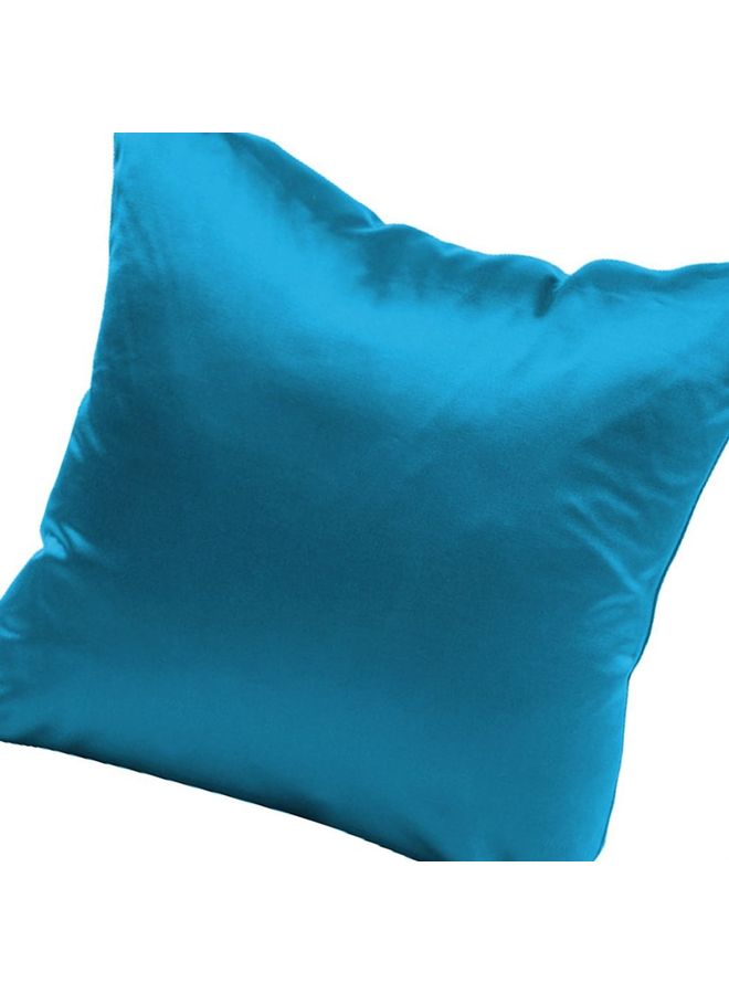 NIBEMINENT Solid Cushion Cover Blue 60x60cm - Image 2