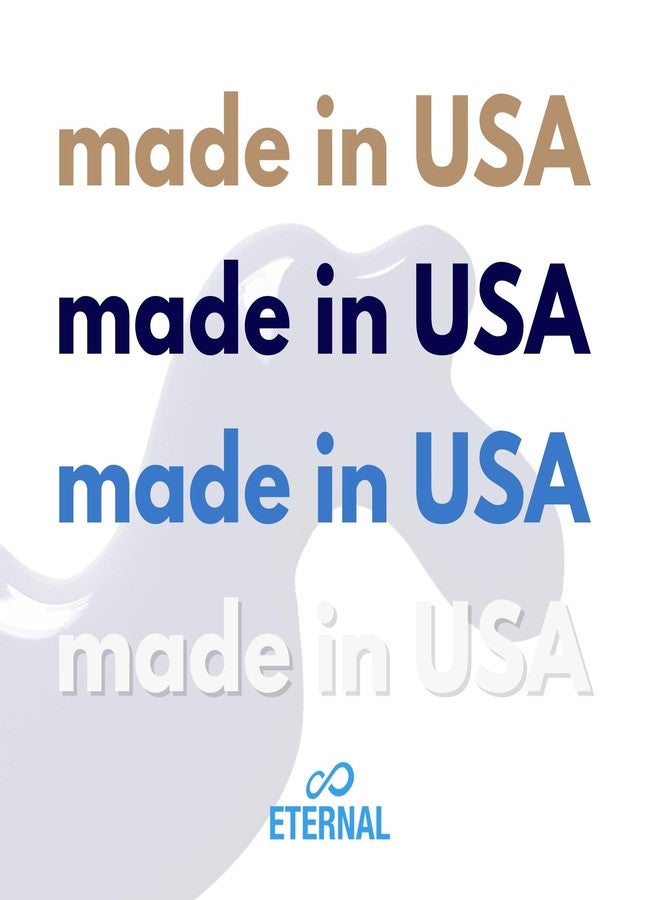 Eternal Nail Polish Set 4 Piece Kit: Long Lasting, Quick Dry and Cruelty Free. Made in USA - 0.46 Fluid Ounces Each (Santorini) - Image 3