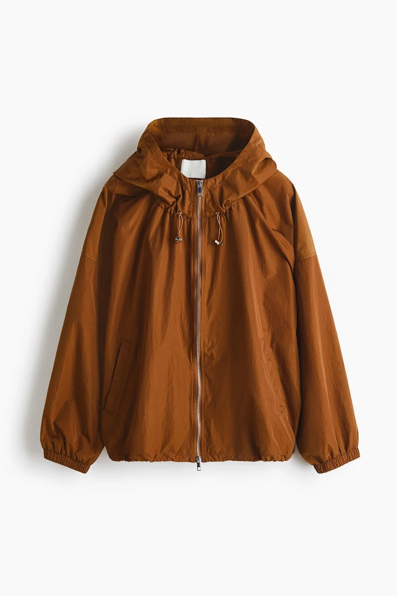 H&M  Hooded nylon jacket for Women | Best Price UAE