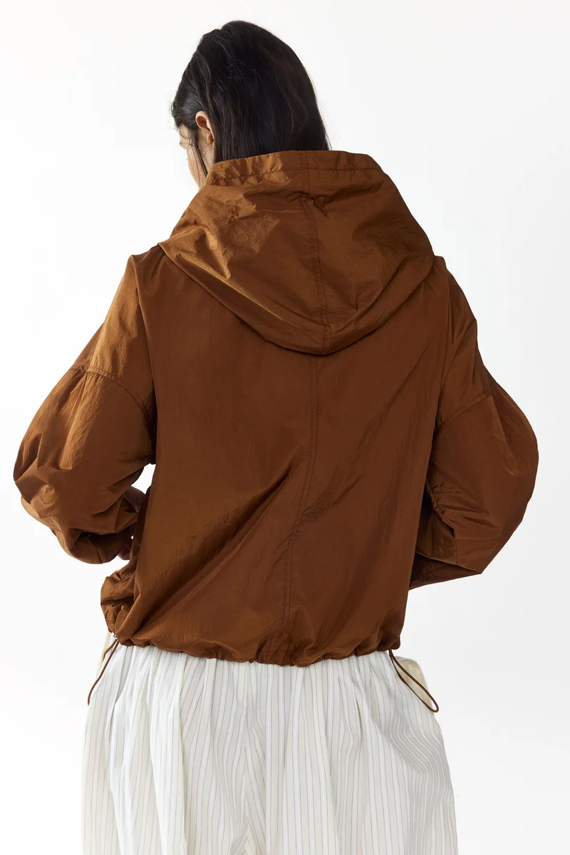 H&M  Hooded nylon jacket for Women | Best Price UAE