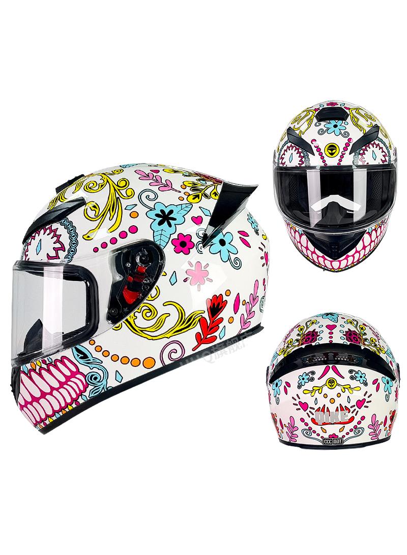 general Full Face Motorbike Helmet Motorcycle Adult Rider Biker Sports Crash Helmet - Image 1