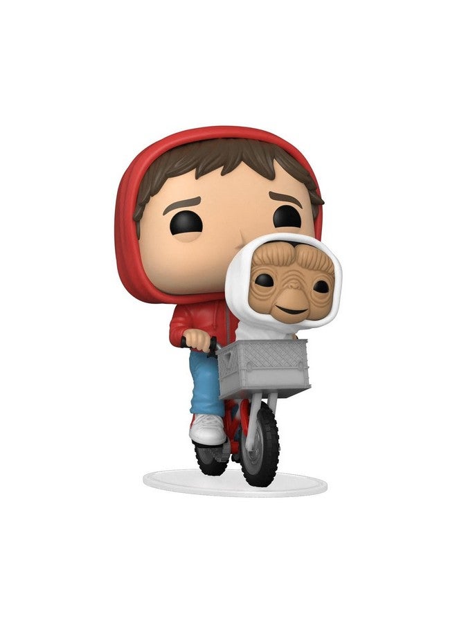 Funko Pop Movies: E.T. The Extra-Terrestrial - Elliott - Elliot with E.T. in Basket, 3.75 Inches - Collectable Vinyl Figure - Gift Idea - Official Merchandise - Image 2