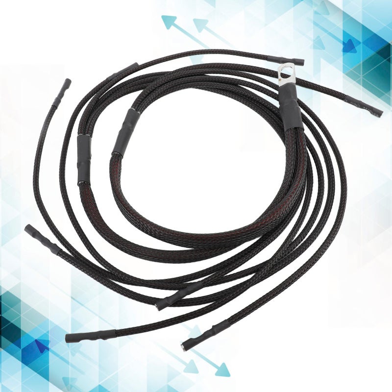 Glow Plug Harness: 7.3L IDI Non Turbo Direct Replacement - Heat & Oxidation Resistance Wiring Harness for F-450, E-Series Vans, Super Duty Trucks - Image 4