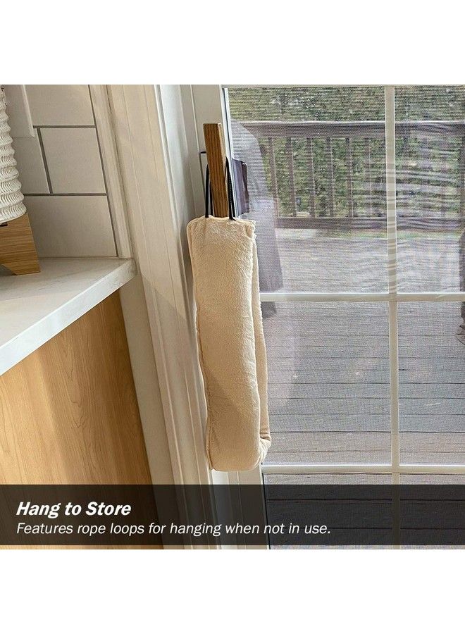 Evelots 2 Pack Door Window Draft Stopperhanging36 Inches Block Cold Air Dust - Image 4