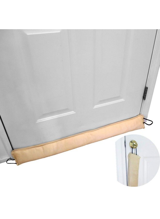 Evelots 2 Pack Door Window Draft Stopperhanging36 Inches Block Cold Air Dust - Image 2