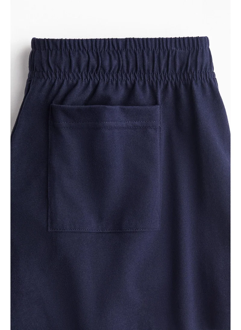 اتش اند ام Cotton pull-on shorts