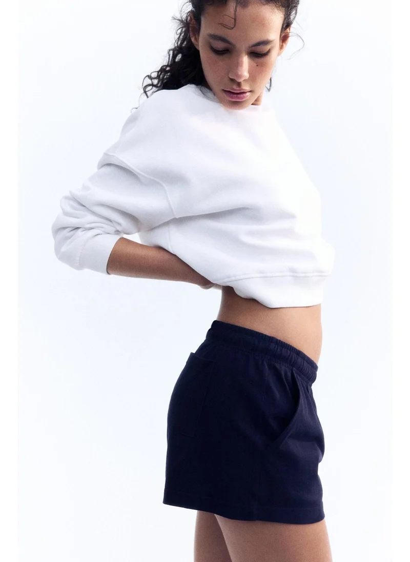 اتش اند ام Cotton pull-on shorts