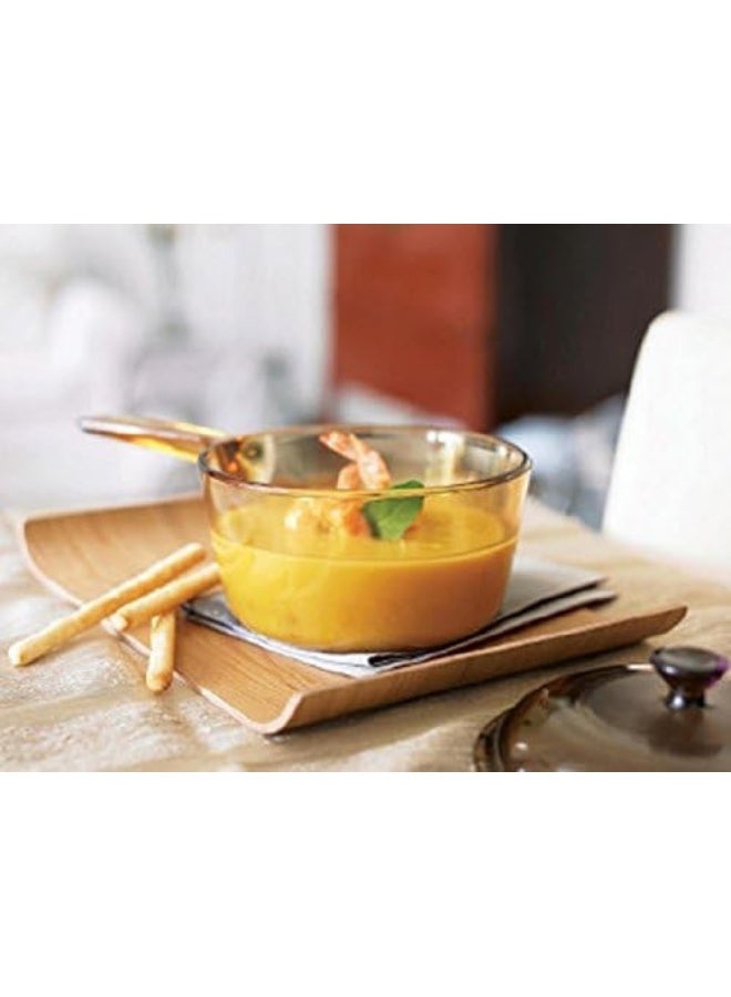 Visions 6-Piece Amber Saucepan Set - Image 2
