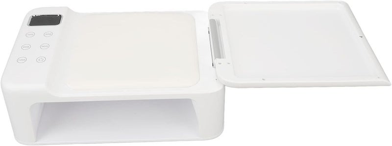 Hand Pillow Nail Lamp 180W 63pcs LED Light Chips for Gel Nails with Detachable Base Plate and Bumper Strip for Salon or Home Use - Image 4