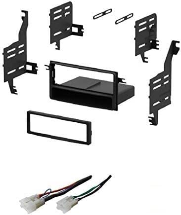 ASC Audio ASC Single Din Car Stereo Install Dash Kit and Wire Harness for 2005-2010 Scion tC, 2004-2006 Scion xA, 2004-2014 Scion xB, 2008-2014 Scion xD, 2007-2014 Toyota FJ Cruiser, 2007-2011 Toyota Yaris - Image 1