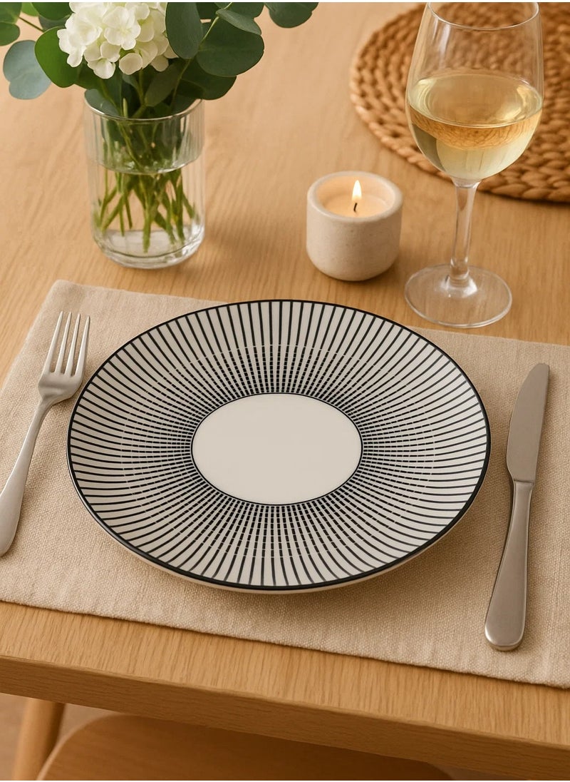 LOFT LUNIS,DINNER SET,SET OF 18 PCS,MULTICOLOR,PORCELAINE-154672  - Image 1