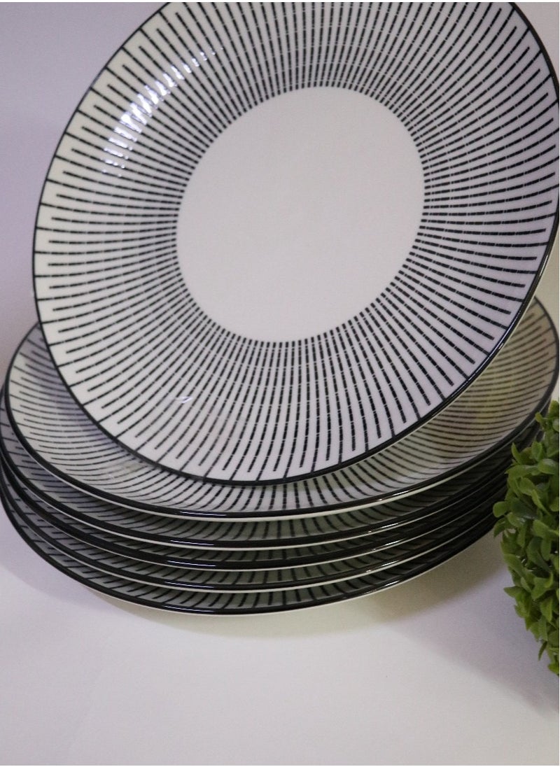 LOFT LUNIS,DINNER SET,SET OF 18 PCS,MULTICOLOR,PORCELAINE-154672  - Image 3
