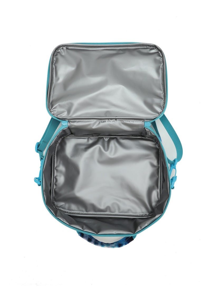 CUBS Tie Dyed Waterproof lunch bag with removable shoulder strap carrying your favorite meals to school, work or while traveling  - Image 4