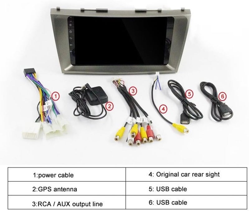 Wivplex Android 10.0 2 Din Car Multimedia Player for Toyota Camry - Image 5
