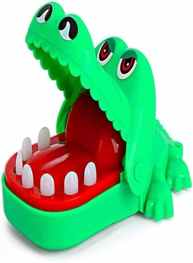 WaigN Green Crocodile Teeth Game for Crocodile Biting Finger Dentist Games, Mini Chomping Alligator Teeth Family Tabletop Party Decor Adult, Car Keychain - Image 1