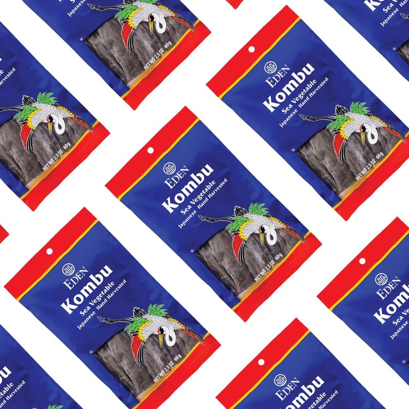 Eden Kombu, Wild Japanese Hand Harvested Sea Vegetable, Hokkaido, Dashi, Seaweed, 2.1 Oz (6-Pack) - Image 5