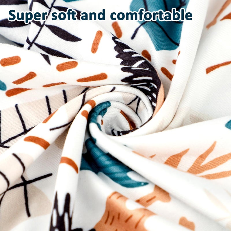 SWESEN Nursing Pillow Cover, Lion Breastfeeding Pillows Covers, Snug Fits Nursing Pillow Slipcovers for Boys Girls, Ultra Soft and Stretchy, Animal - Image 2