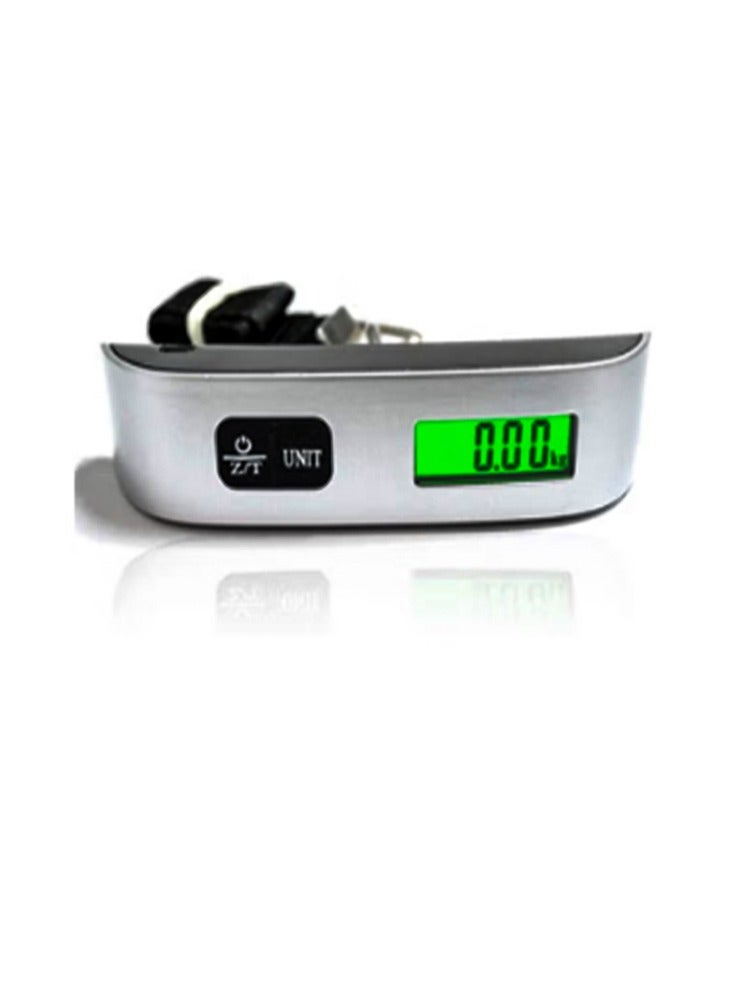 Sunvox LCD Display Portable Digital Luggage Weighing Scale Black/Silver 50kg Travel Bag Hanging Weight Scale – Portable, Accurate, and Easy-to-Use for Luggage and Outdoor Weighing - Image 2