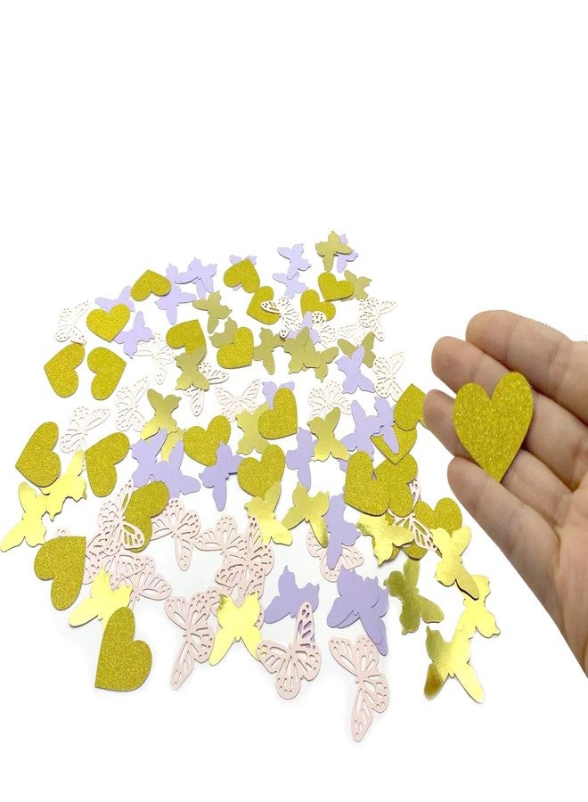 QPARTYFIRE 100PCS Butterfly Table Confetti,Butterfly Birthday Decorations for Bridal Shower Baby Shower Wedding Butterfly Party Decor - Image 5