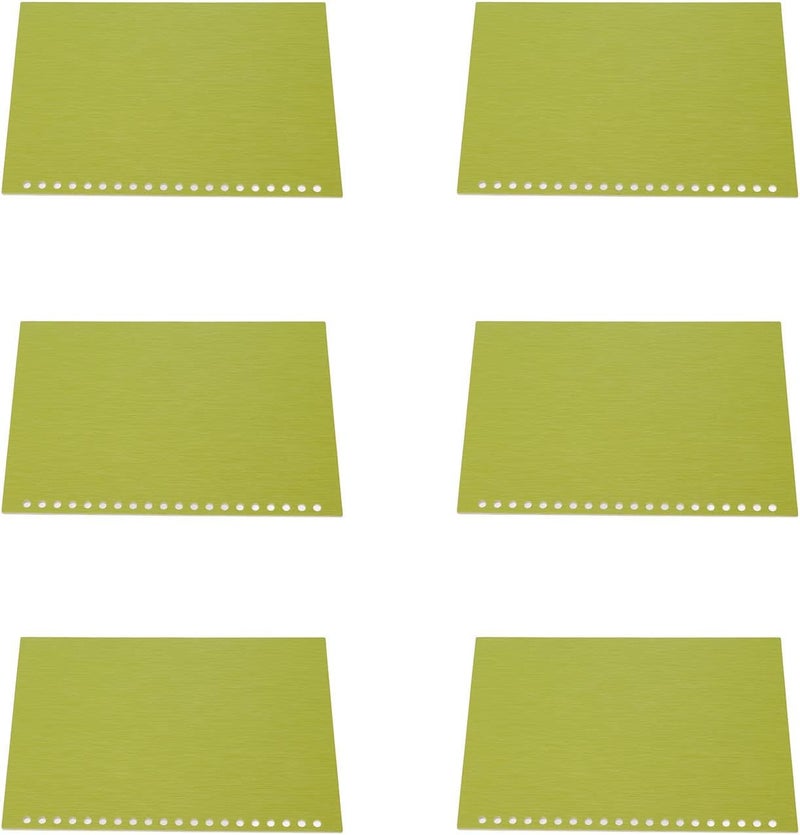 20Pcs PP Plastic Presentation Covers Non Deform Green Color Thicken Protective Heat for Business School Projects - Image 3