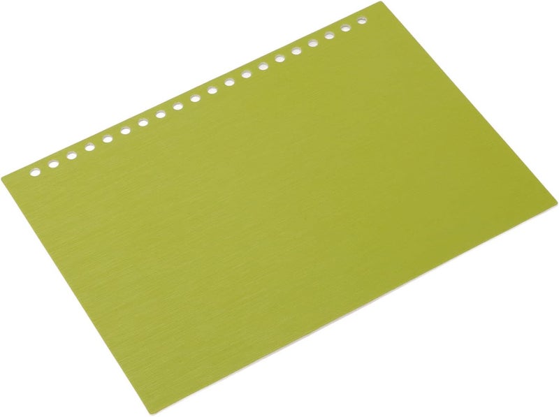 20Pcs PP Plastic Presentation Covers Non Deform Green Color Thicken Protective Heat for Business School Projects - Image 4