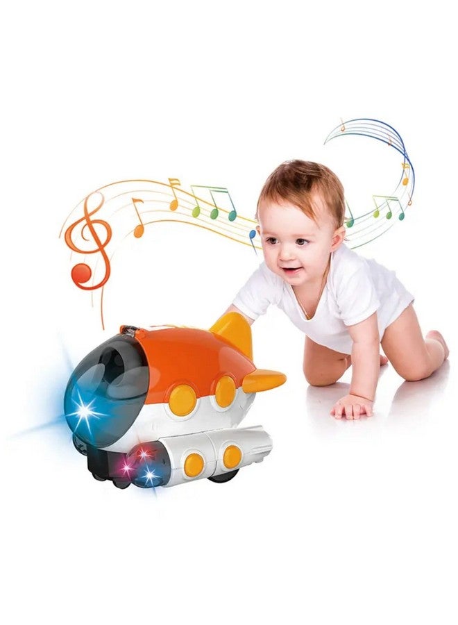 فنبلاست ألعاب فان بلاست إيروسبيس دريمر إيروبلان، عجلات دوارة عالمية 360 درجة، لعبة طائرة مع أضواء وامضة للأطفال من سن 3 سنوات فما فوق، أولاد وبنات (ألوان عشوائية) - Image 1