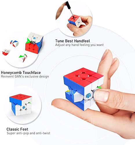 CuberSpeed مكعب GAN 330 كيتشين 3x3 مكعب سرعة gan33 مكعب كيتشين لغز gan 330 3x3 مكعب بدون ملصقات - Image 2