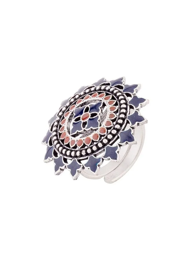 VOYLLA Mandala Tribal Inspired Ring