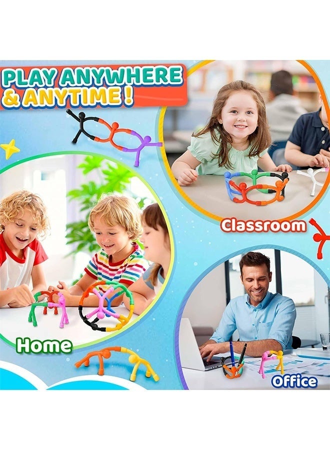 جيفت ٥ قطع من ألعاب السفر المغناطيسية للأطفال الصغار، أنشطة السفر بالطائرة، ألعاب فيدجيت أساسية للأطفال من ٤ إلى ٨ سنوات، ألعاب حسية لرحلات الطرق، مغناطيس ثلاجة للأطفال من ٣ إلى ٨ سنوات. - Image 5