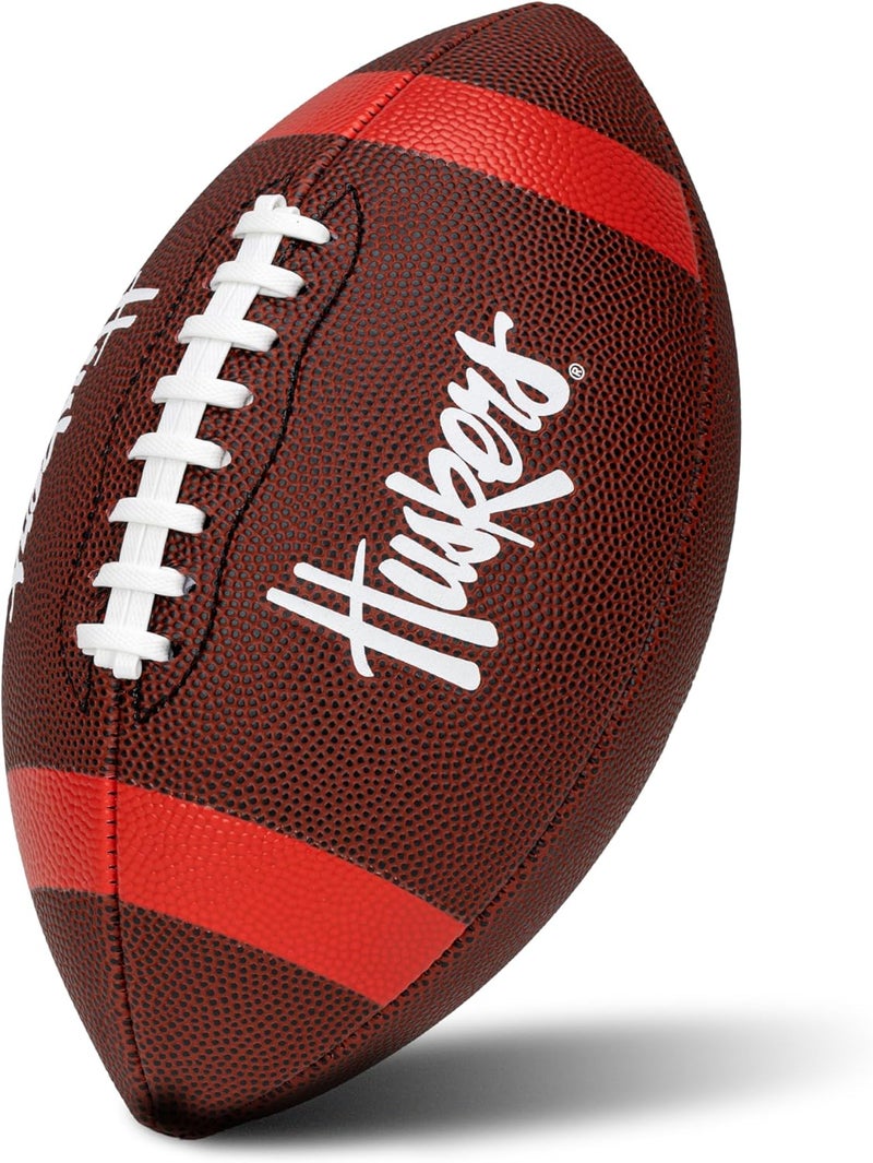 Franklin Sports Kids NCAA Youth Football - Official College Team Football with Team Logos - Junior Size - Image 1